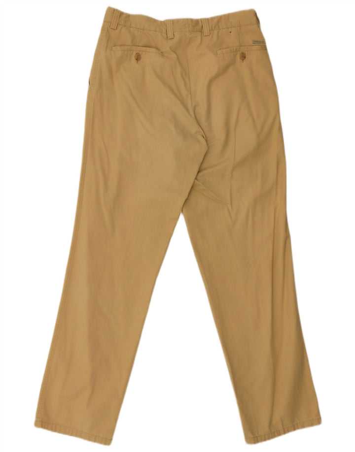 Męskie spodnie garniturowe Camel Active EU 48 Medium W33 L32 Beżowa bawełna