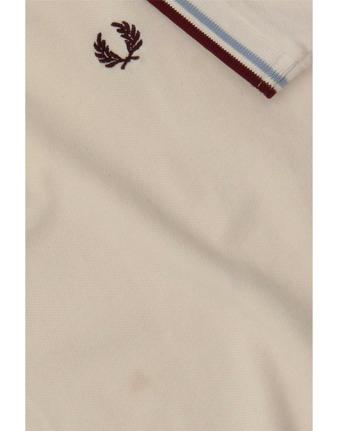 Męska koszulka polo Fred Perry, duża, biała, bawełniana