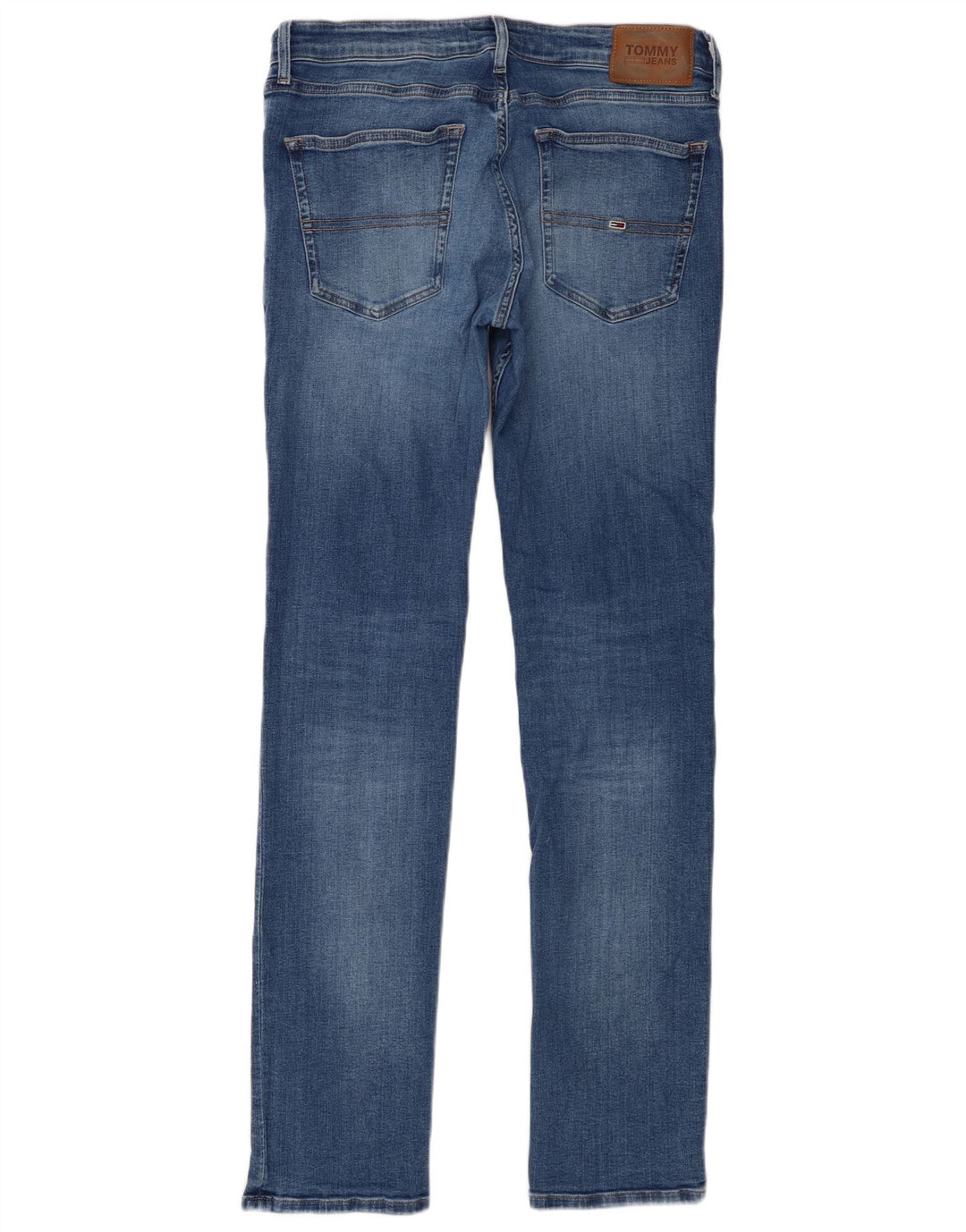 Męskie jeansy slim fit Tommy Hilfiger W34 L34 Niebieskie bawełniane