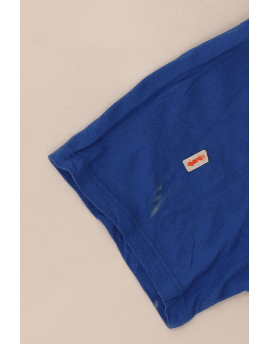 Męski T-shirt Nike o sportowym kroju, duży, niebieski, bawełniany