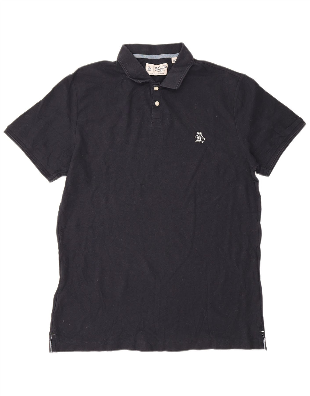 Męska koszulka polo Penguin XL, granatowa, bawełniana