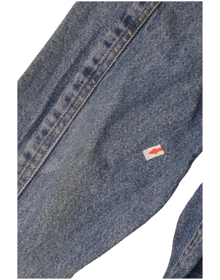 Męska kurtka dżinsowa Quarry Batwing UK 40, duża niebieska