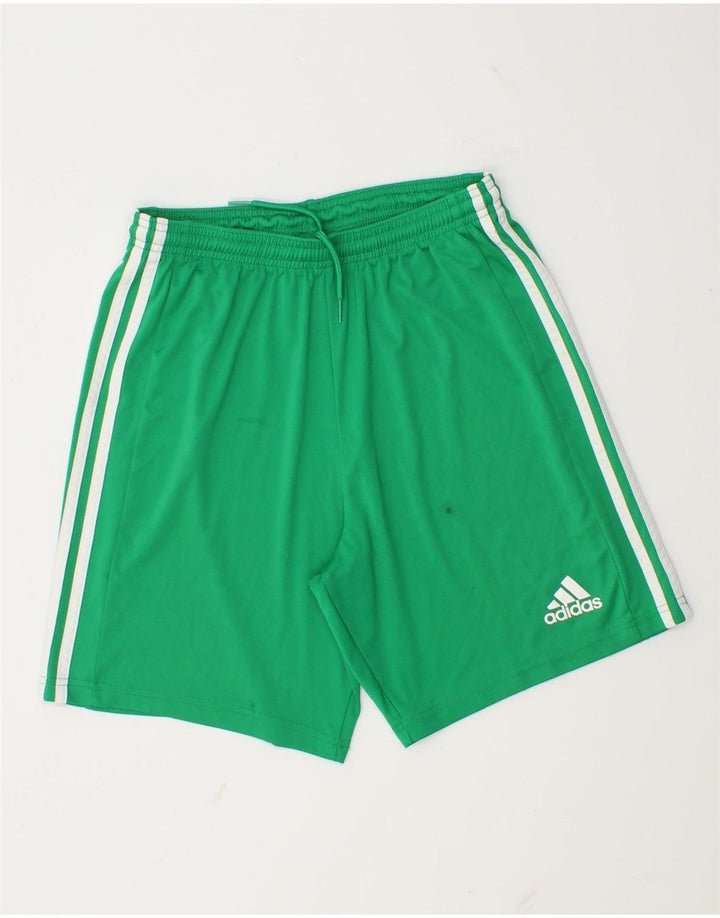 Męskie spodenki sportowe Adidas Aeroready, średni zielony poliester