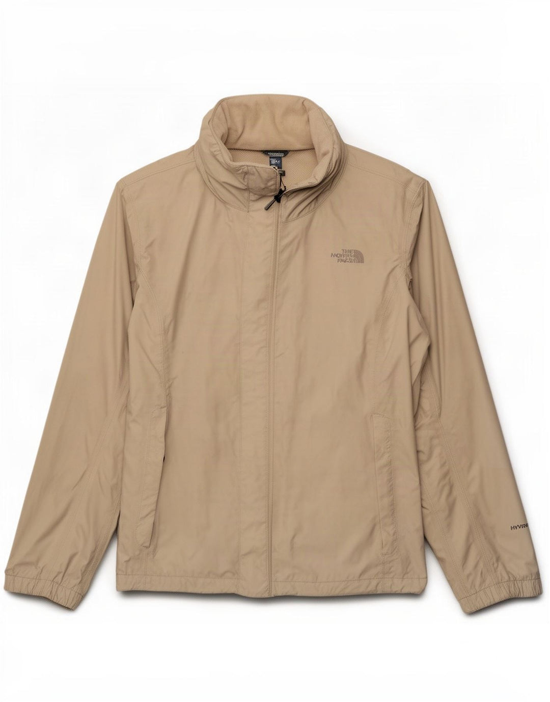 Damska kurtka dresowa The North Face UK 16, duża, beżowa, nylonowa