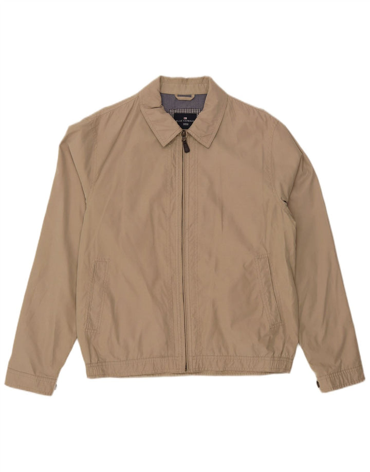 Marks & Spencer Męska niebieska kurtka bomber Harbor UK 38, średni beż
