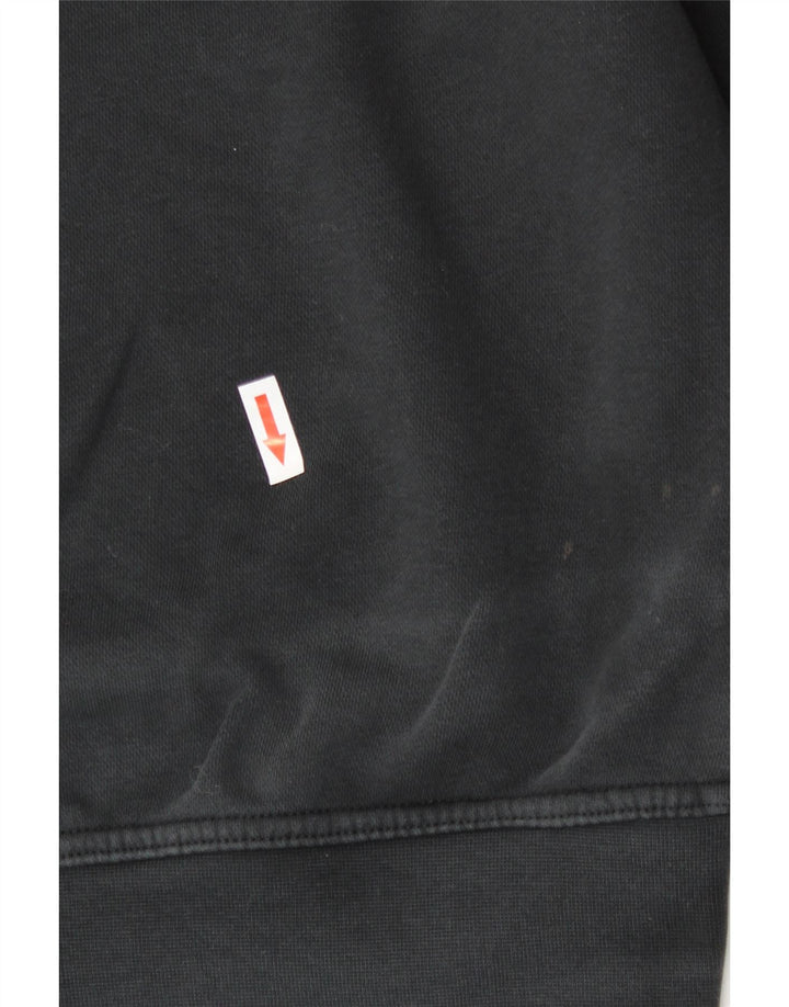 Damska bluza z kapturem Nike Graphic UK 14, średnia czarna bawełna