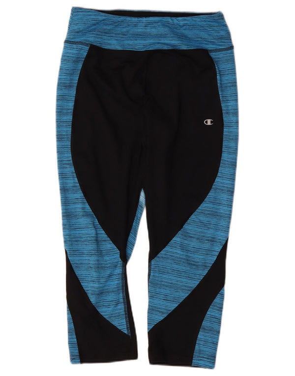 Damskie legginsy Champion Capri UK 14, poliester w kolorze średniej czerni