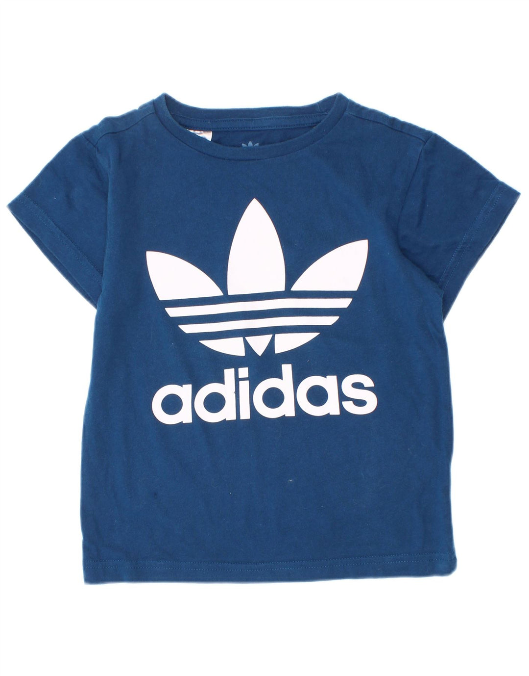 Chłopięca koszulka z grafiką Adidas Top 3-4 lata niebieska