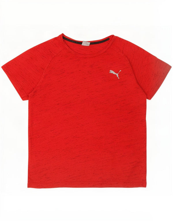 Męski t-shirt Puma XL, bawełniany, w czerwone plamki