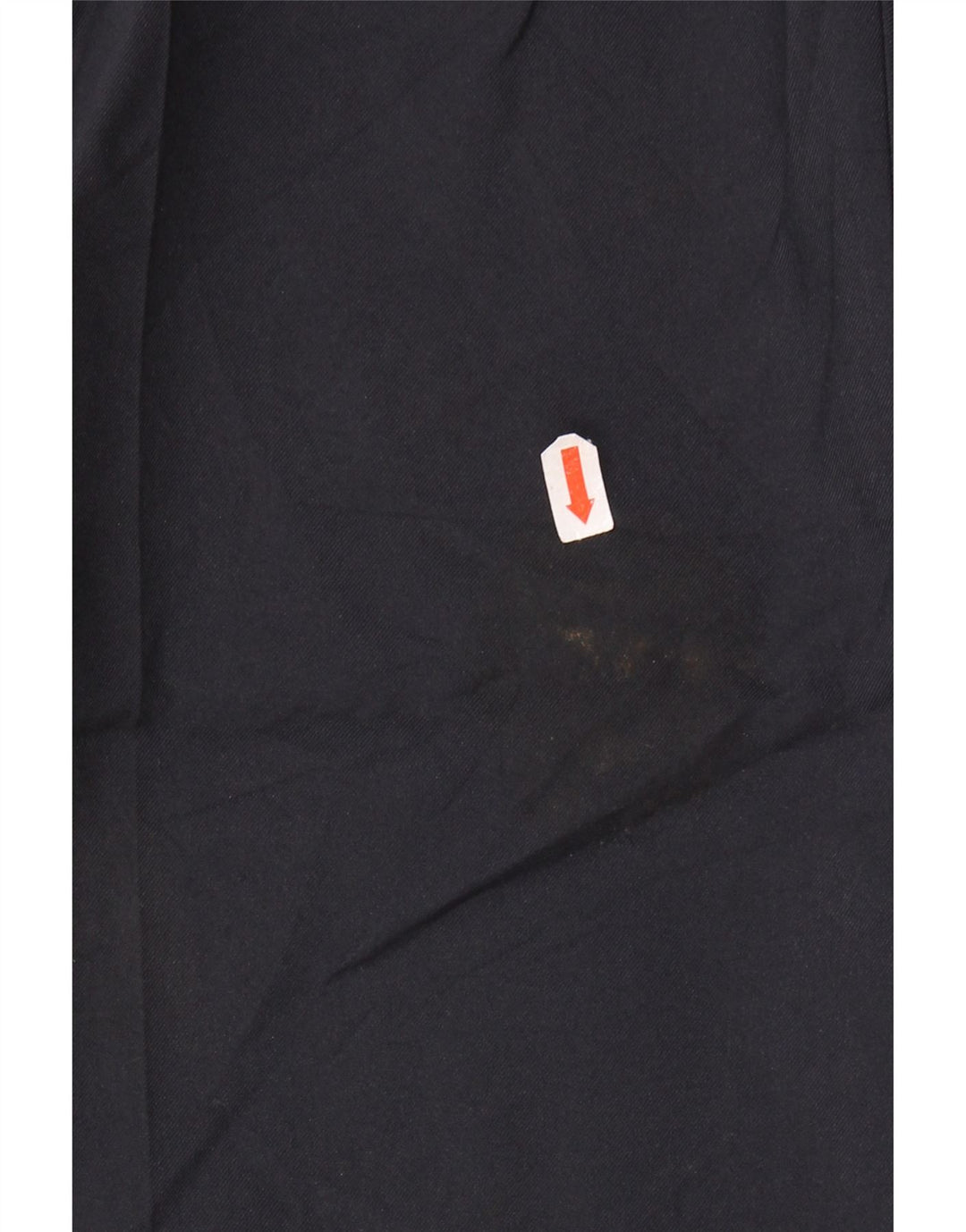 Męskie proste spodnie chino IZOD W38 L32 granatowy poliester