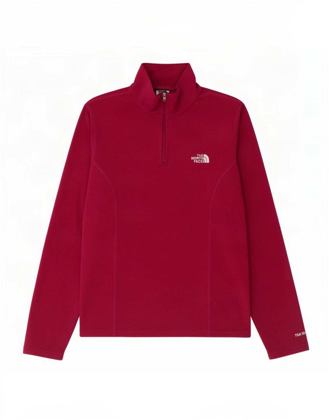 Damski sweter polarowy The North Face z zamkiem błyskawicznym, UK 14, średni różowy poliester