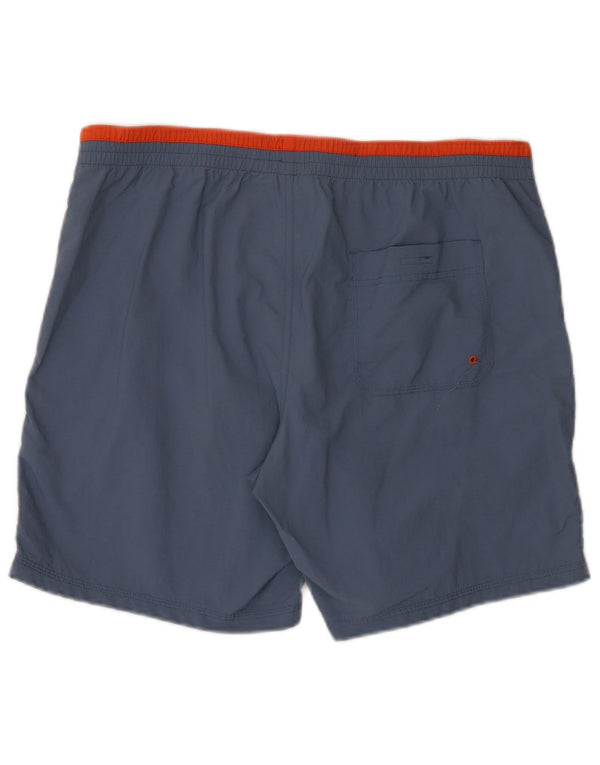 Męskie spodenki kąpielowe Diadora Graphic 2XL Granatowy poliamid z blokami kolorów