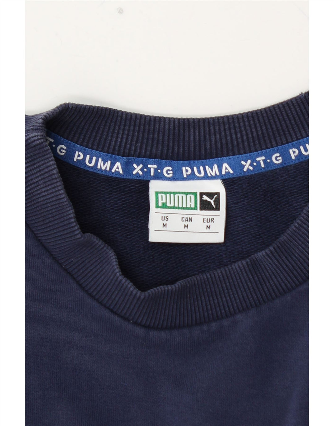 Męska bluza z grafiką PUMA, bawełniana, w kolorze średniego błękitu