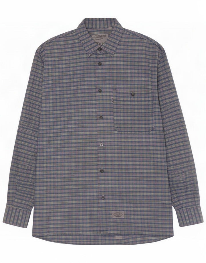 Koszula męska Levi's Medium Blue Check Cotton