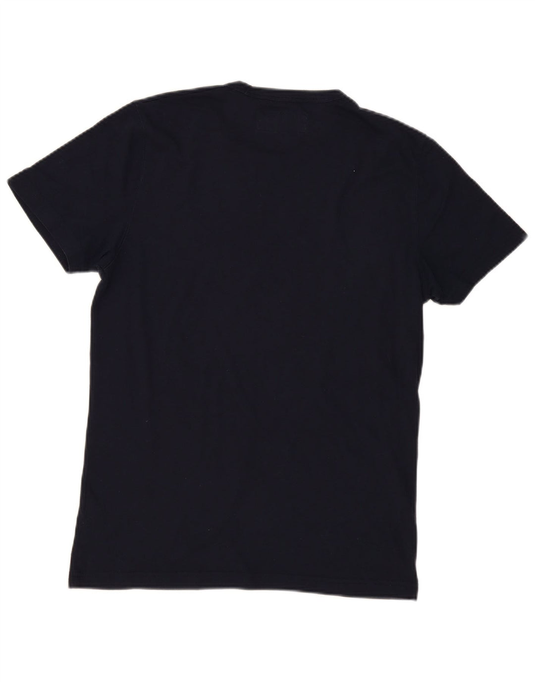 T-shirt męski Abercrombie & Fitch, średni, granatowy, bawełniany