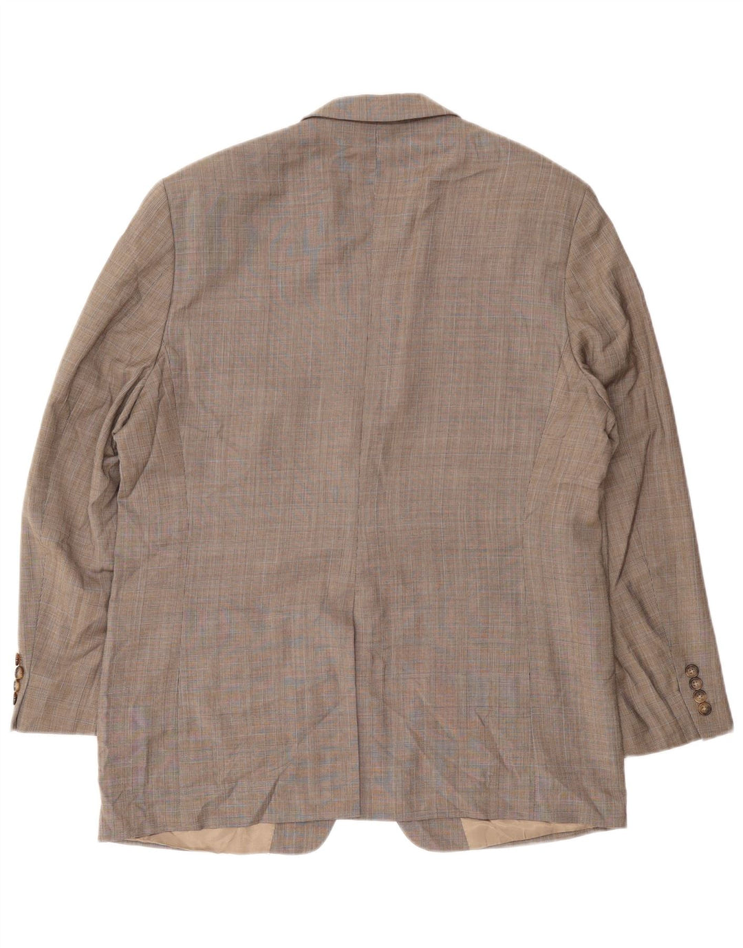 RALPH LAUREN Męska marynarka zapinana na 2 guziki UK 40, duża, szara krata