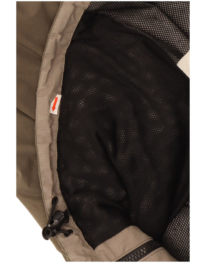 Męska kurtka wiatrówka Jack Wolfskin z kapturem UK 36/38 średni beż