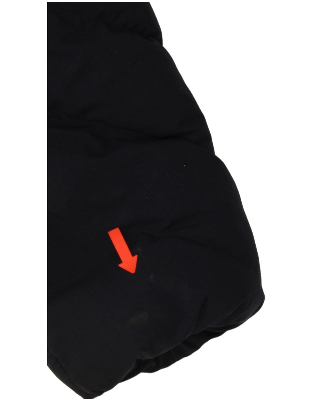 Damski ocieplany płaszcz z kapturem Superdry UK 10, mały, granatowy, poliester