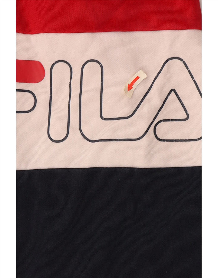 Bluza damska Fila Sweter UK 14 Średni wielobarwny blok kolorów