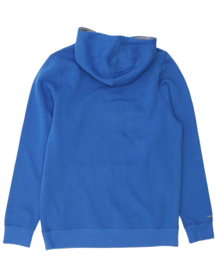 Męski sweter z kapturem Under Armour z grafiką, średnioniebieski, bawełniany