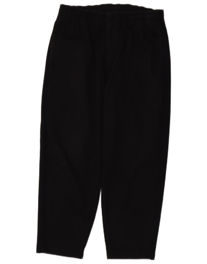 Adidas Męskie Zwężane Spodnie Casual Medium W32 L26 Czarny Poliester