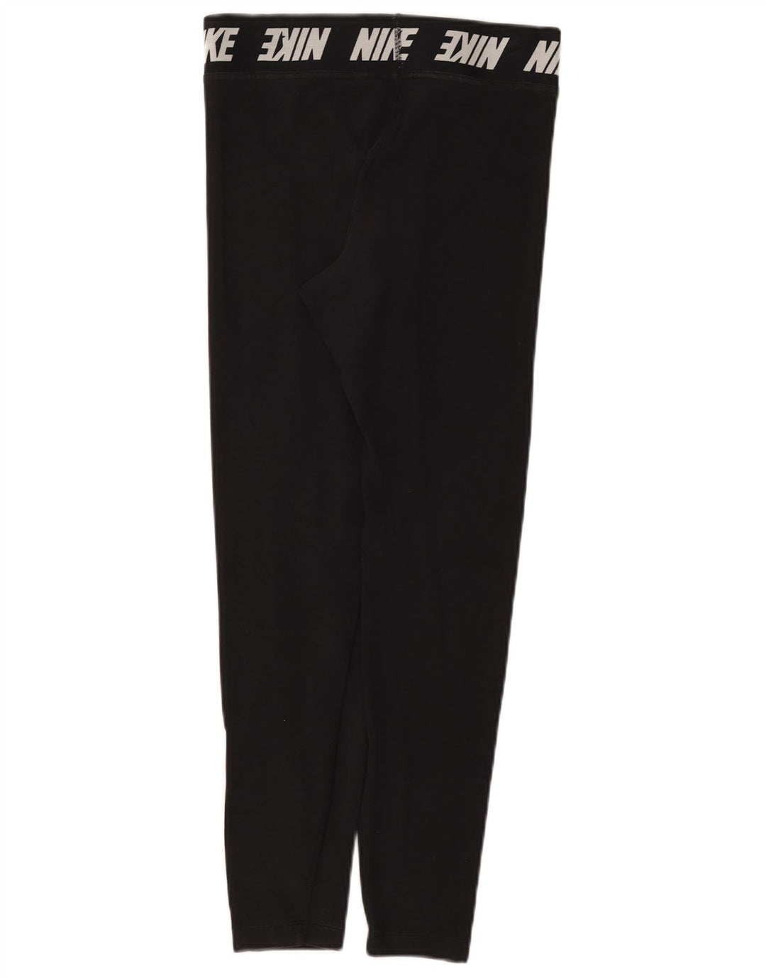 Damskie legginsy Nike Graphic UK 12, średnie czarne, bawełniane