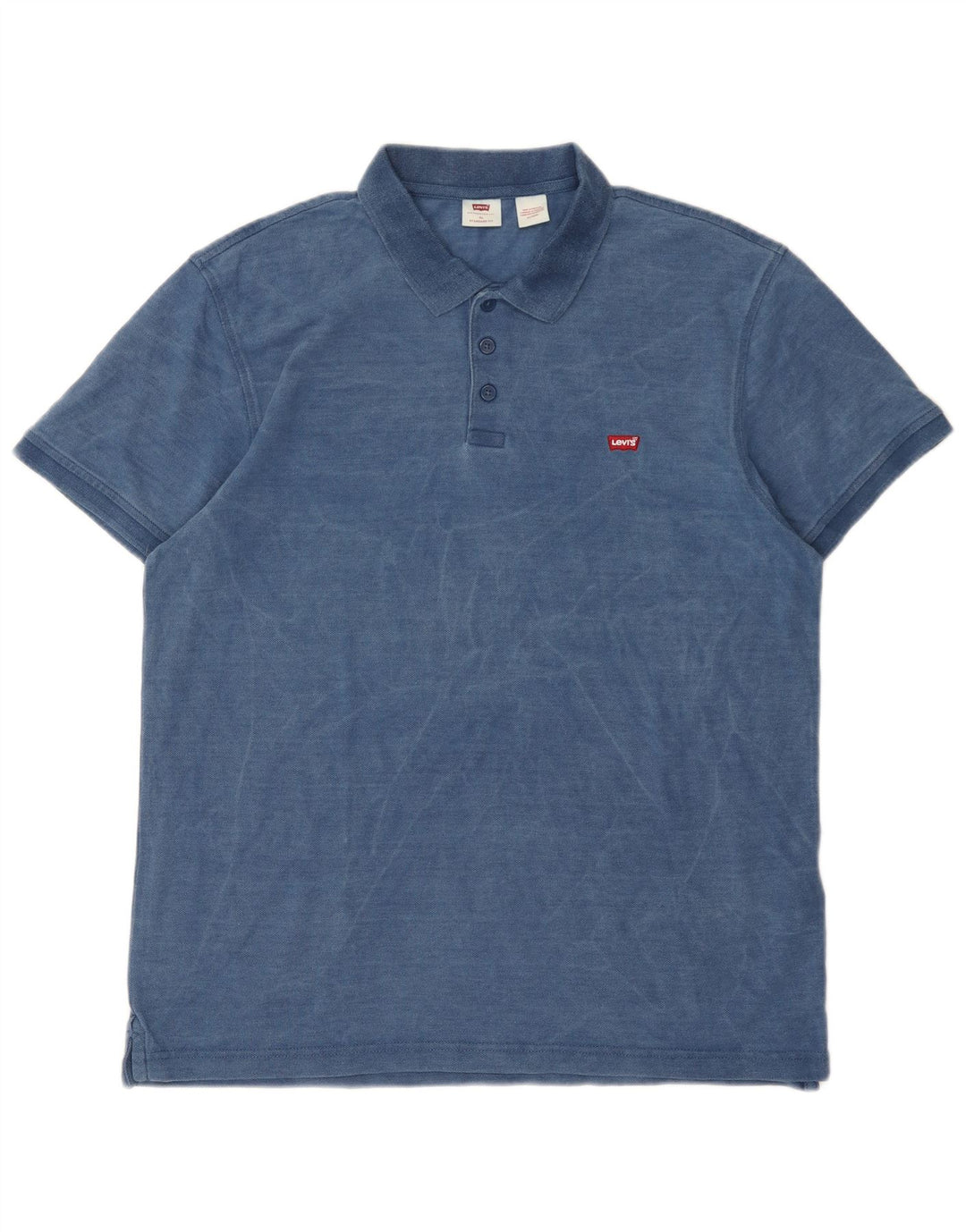 Męska koszulka polo Levi's o standardowym kroju XL, niebieska, bawełniana
