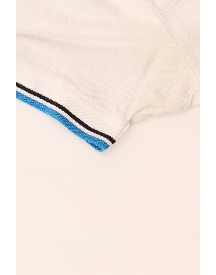 Męska koszulka polo Diadora, duża, biała, bawełniana