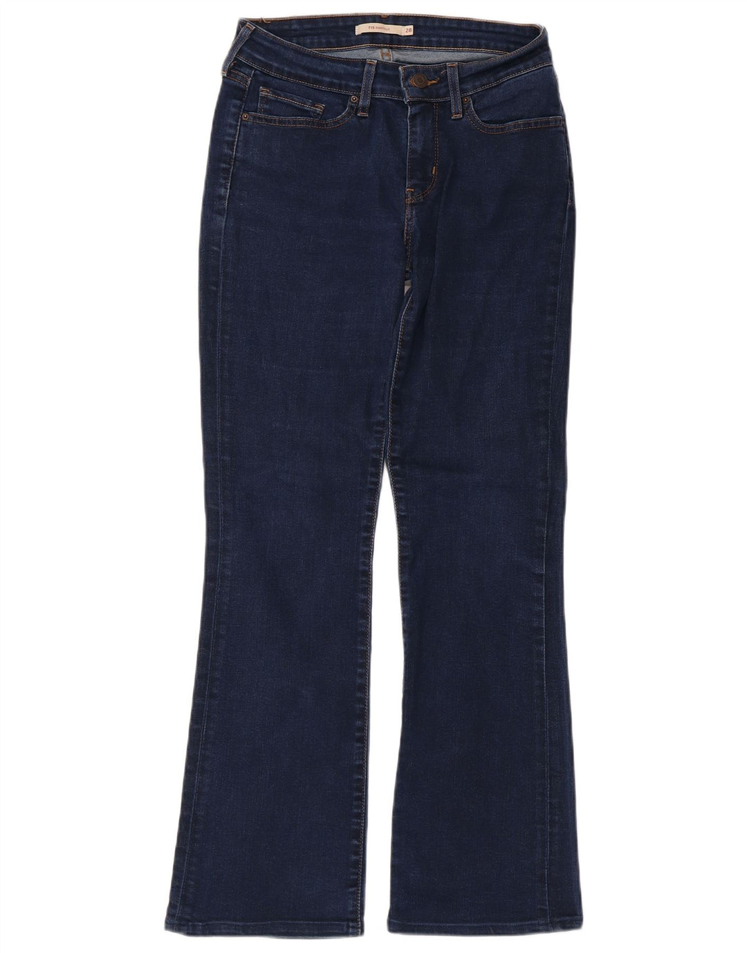 Damskie dżinsy Levi's 715 Bootcut W28 L27 Niebieska bawełna