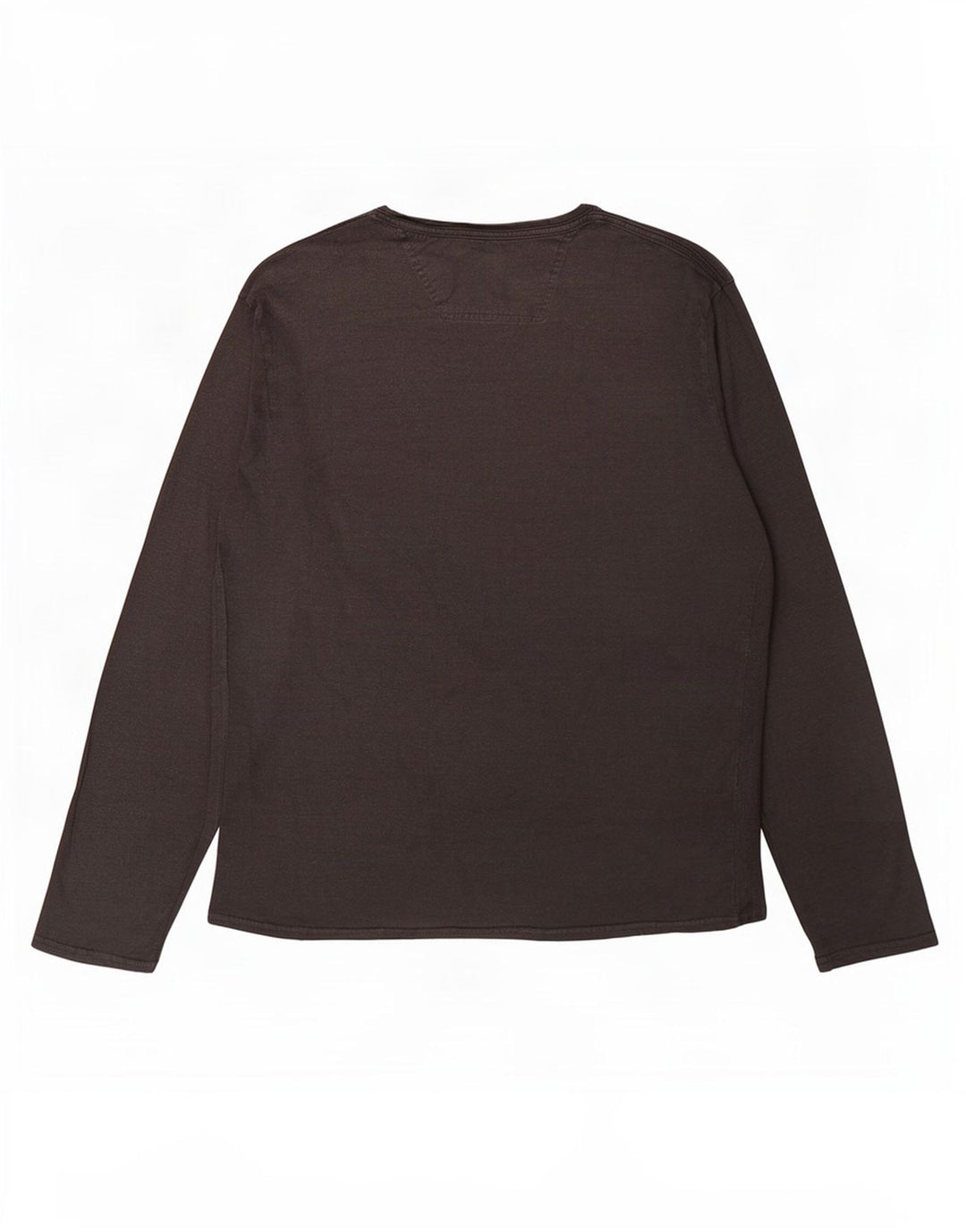 Top męski Calvin Klein Jeans z długim rękawem XL, szary, bawełniany