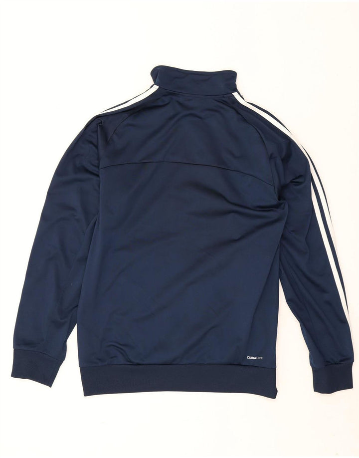 Adidas Męskie Climalite Dres Top Jacket UK 40/42 Średni Granatowy