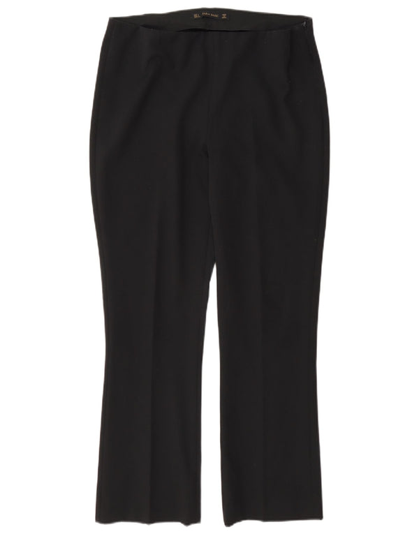 Damskie spodnie typu casual Zara, duże, W30 L27, czarne