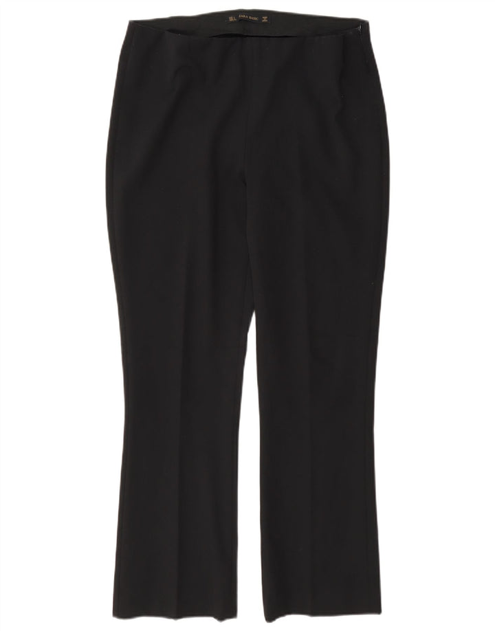 Damskie spodnie typu casual Zara, duże, W30 L27, czarne