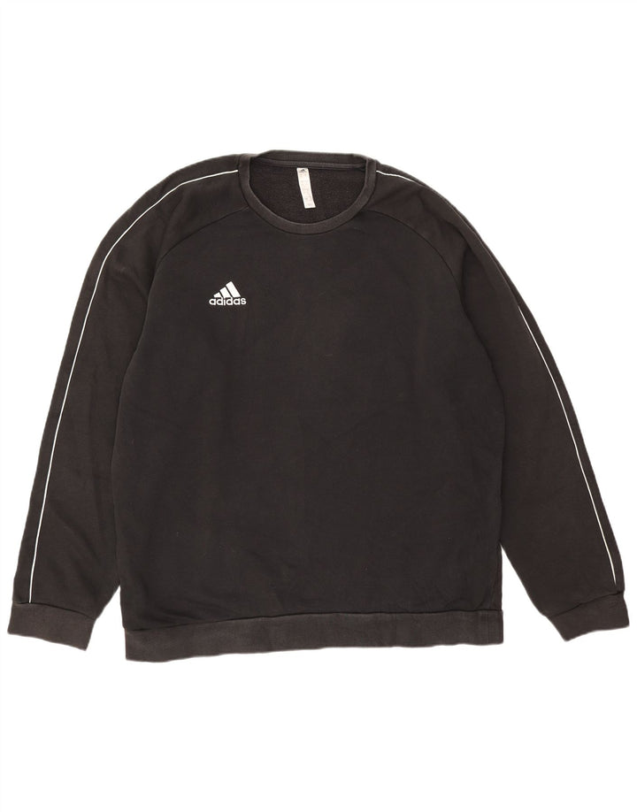 Adidas Męska Bluza Sweter XL Czarna Bawełna
