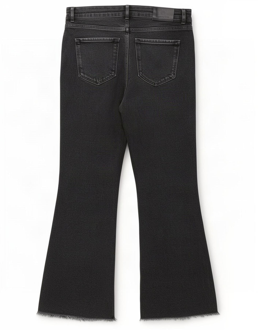 Damskie jeansy rozkloszowane Massimo Dutti EU 36 XS W26 L26 Czarna bawełna
