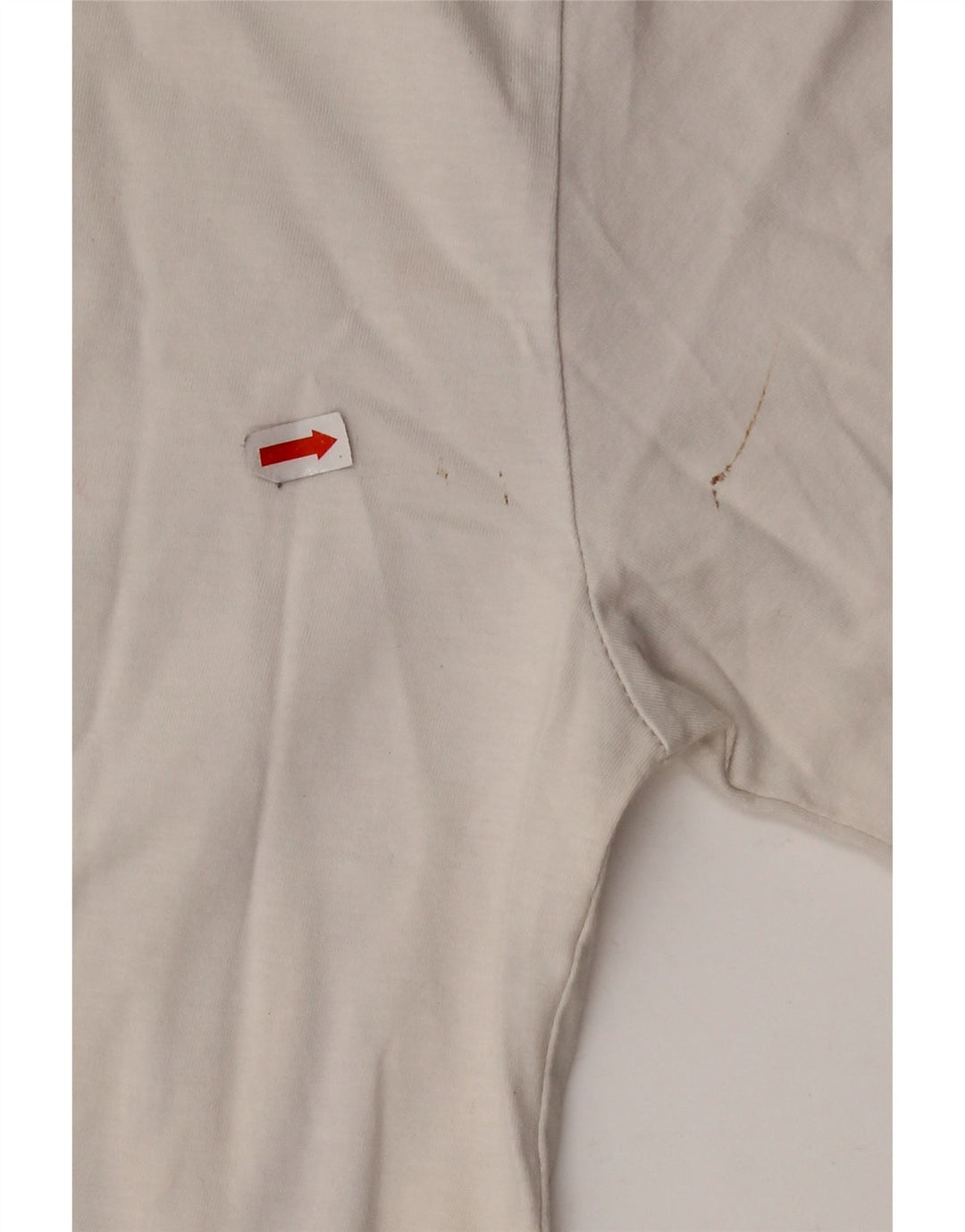 Męski T-shirt z grafiką LEVI'S, duży, bawełniany w kolorze złamanej bieli