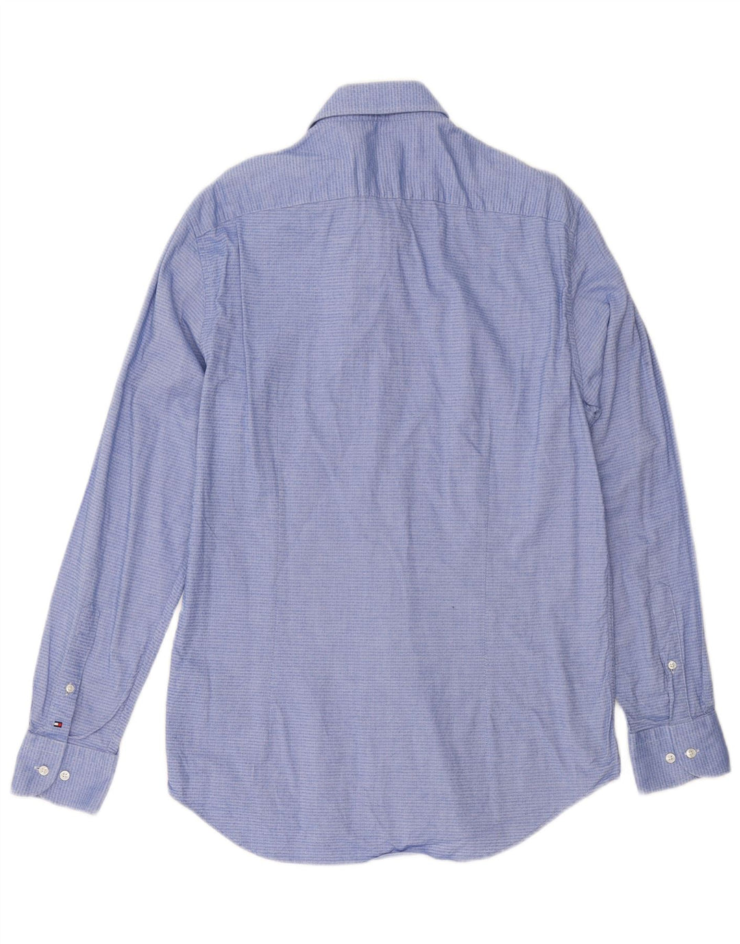 Koszula męska Tommy Hilfiger rozmiar 40 15 3/4 Średnio niebieska bawełniana geometryczna