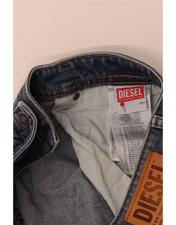 Diesel Męskie Wąskie Dżinsy W31 L32 Niebieskie Bawełniane