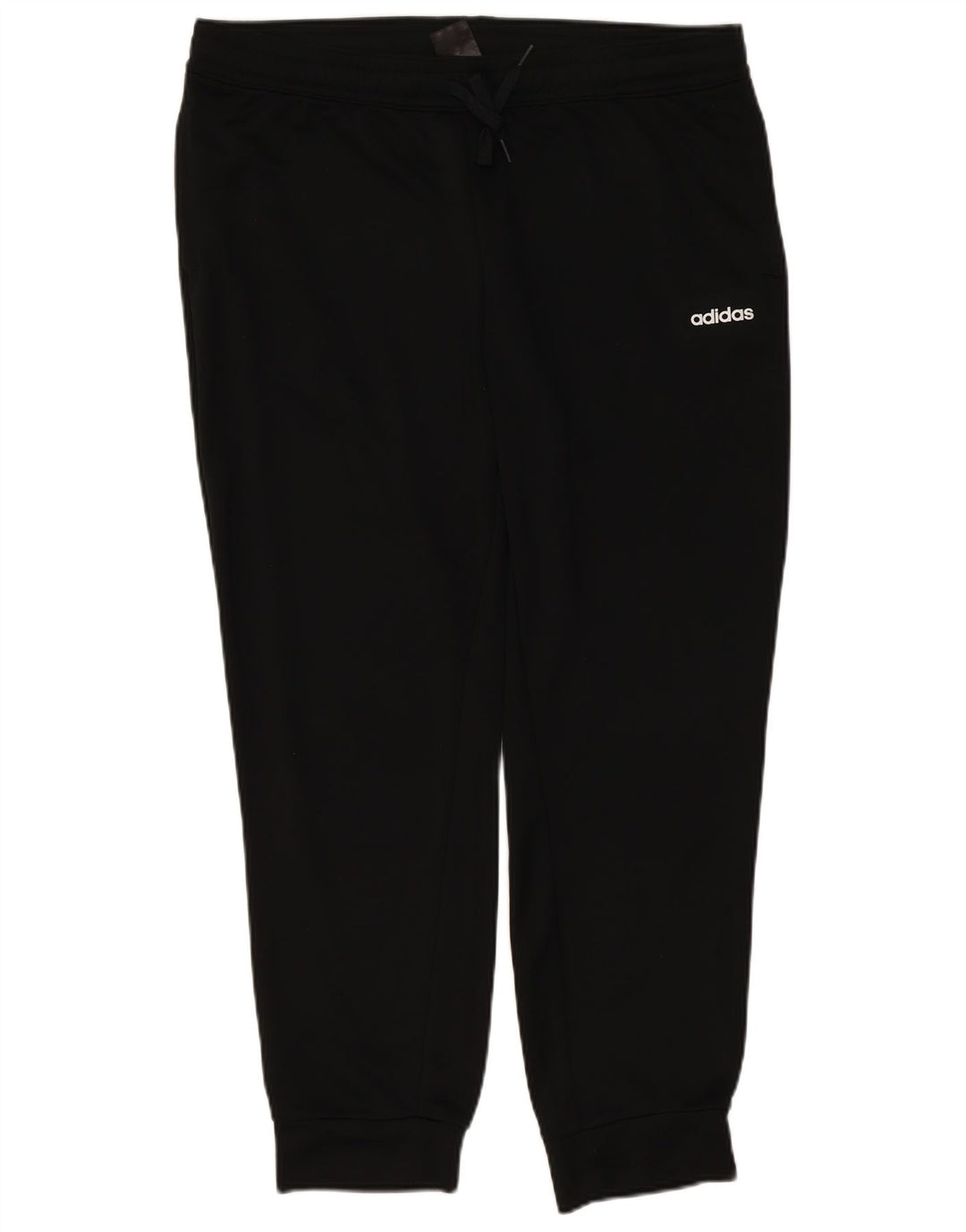 Damskie spodnie dresowe ADIDAS Joggers UK 20/22 XL Czarny poliester