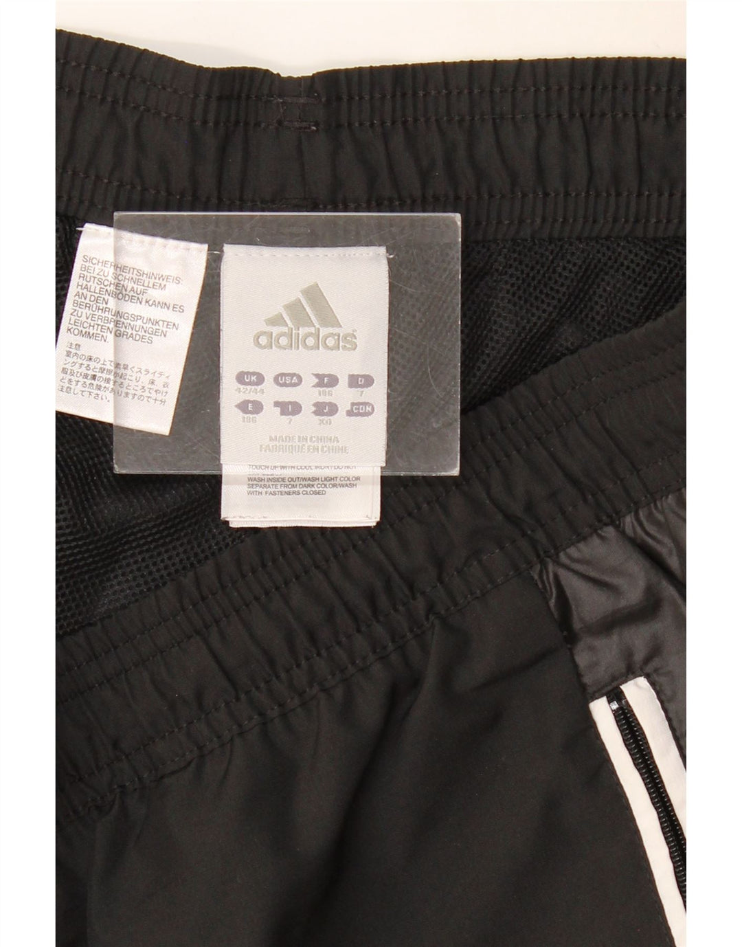 Męskie spodnie dresowe ADIDAS Joggers UK 42/44, duże czarne