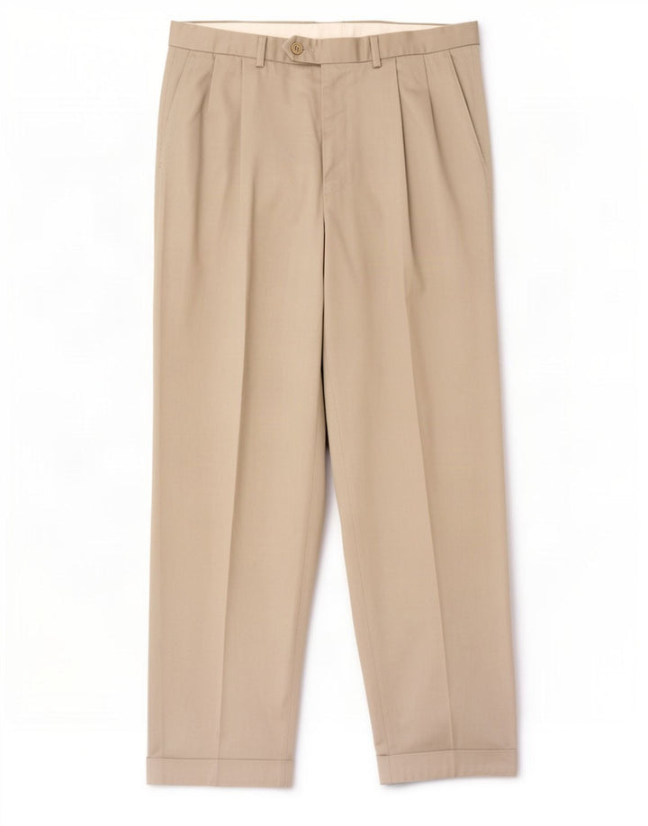 Męskie spodnie casual Marks & Spencer W32 L31 Zielony poliester