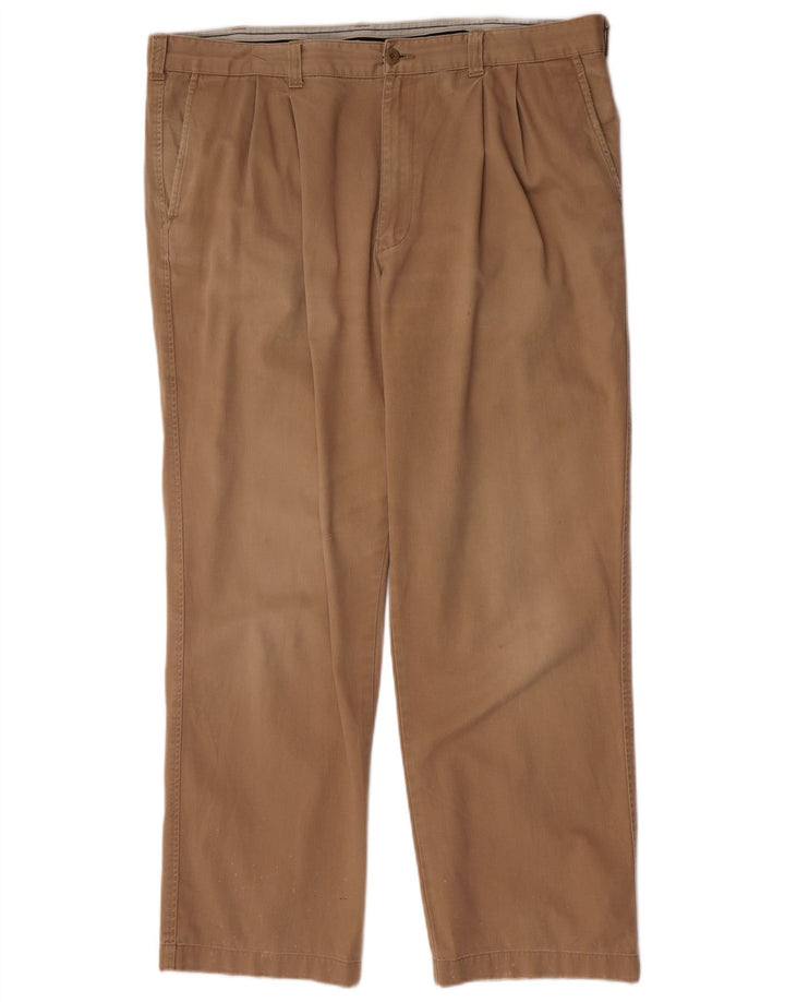 Spodnie męskie Marks & Spencer Blue Harbor Pegged Chino W42 L31 Beżowe
