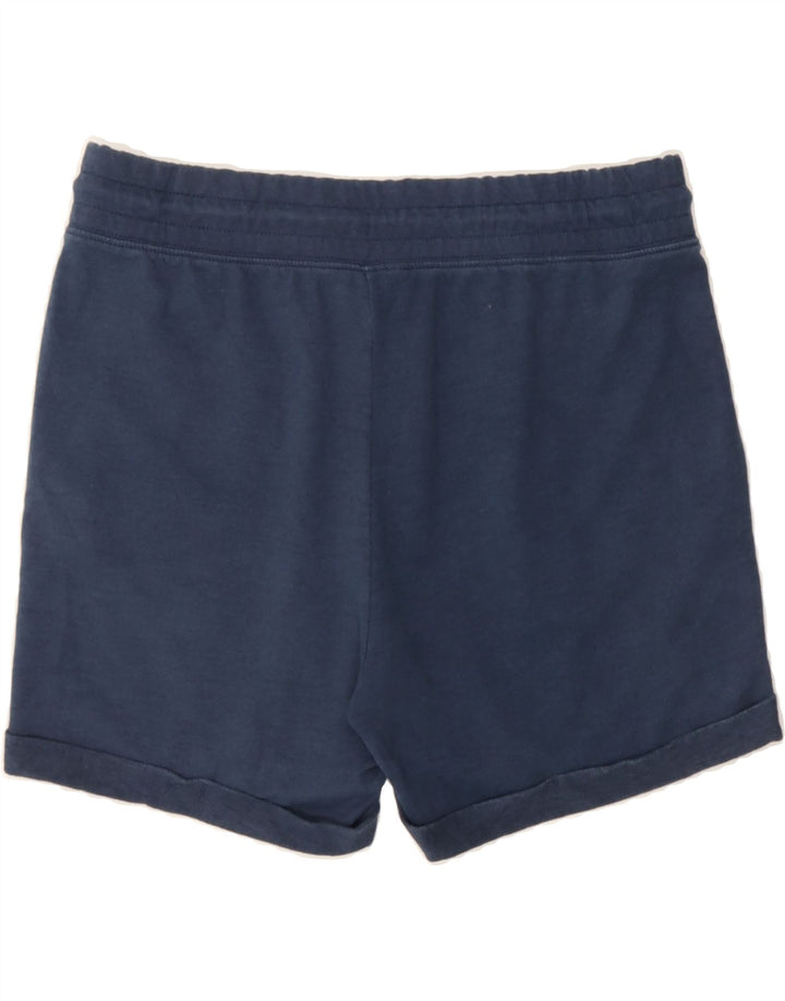 EDDIE BAUER Womens Sport Shorts UK 10 Small Blue Cotton Vintage Eddie Bauer and Second-Hand Eddie Bauer from Messina Hembry 
