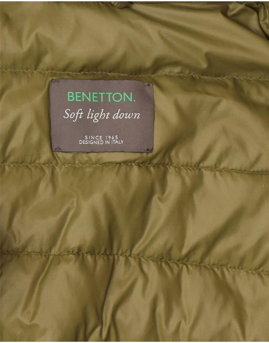 Damska ocieplana kurtka Benetton UK 10 Small Green