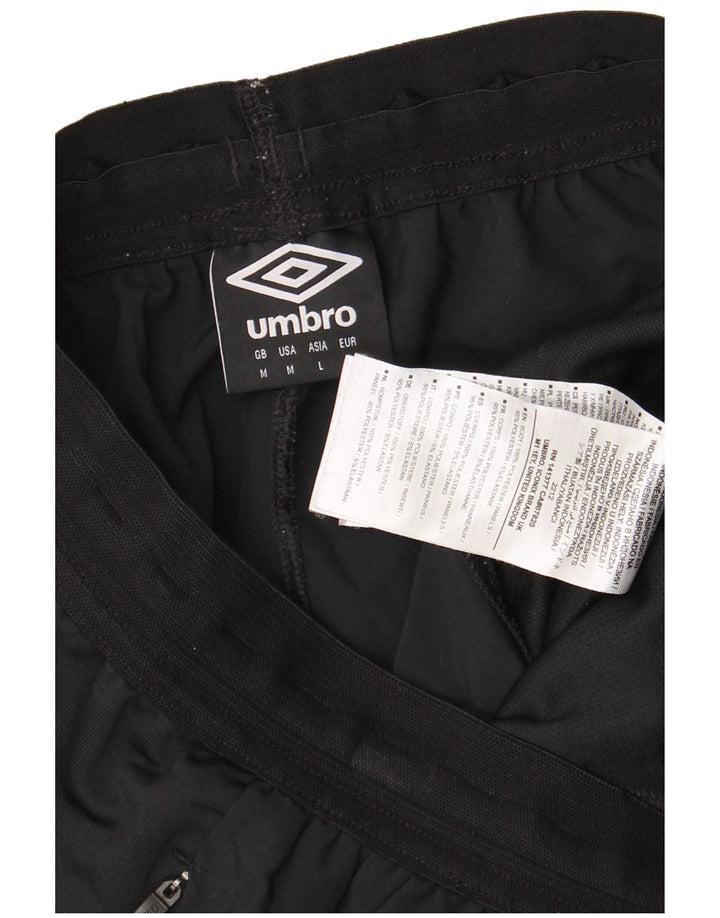 Męskie spodnie dresowe Umbro Brentford FC Cargo, średni czarny poliester