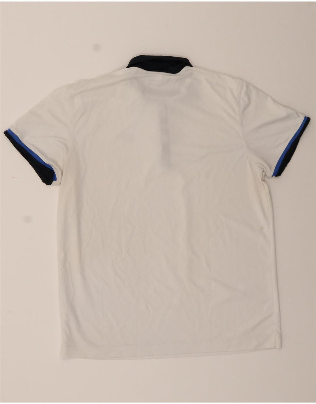LOTTO Mens Polo Shirt 2XL White Polyester Vintage Lotto and Second-Hand Lotto from Messina Hembry 