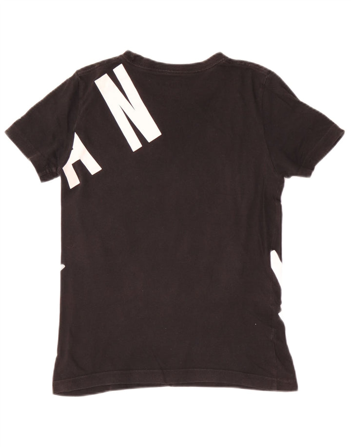 Chłopięcy T-shirt z grafiką Jordan, 8-9 lat, mały, czarny