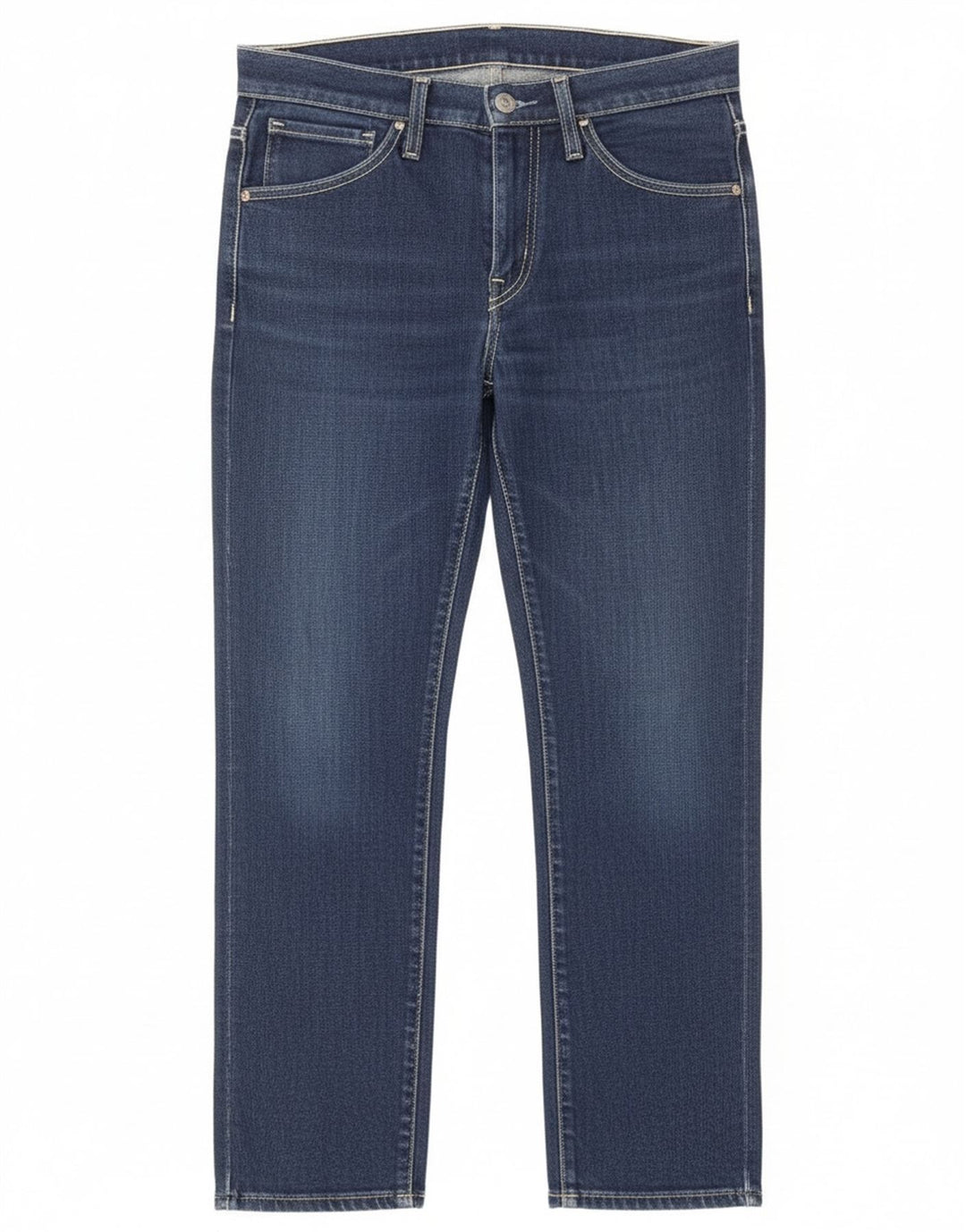 Damskie proste dżinsy Levi's W29 L28 Granatowa bawełna