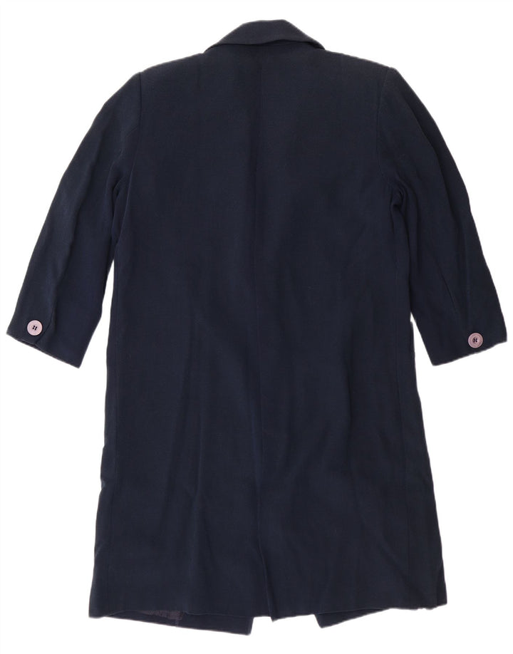 LUISA SPAGNOLI Damska marynarka zapinana na 3 guziki UK 14, średni granat