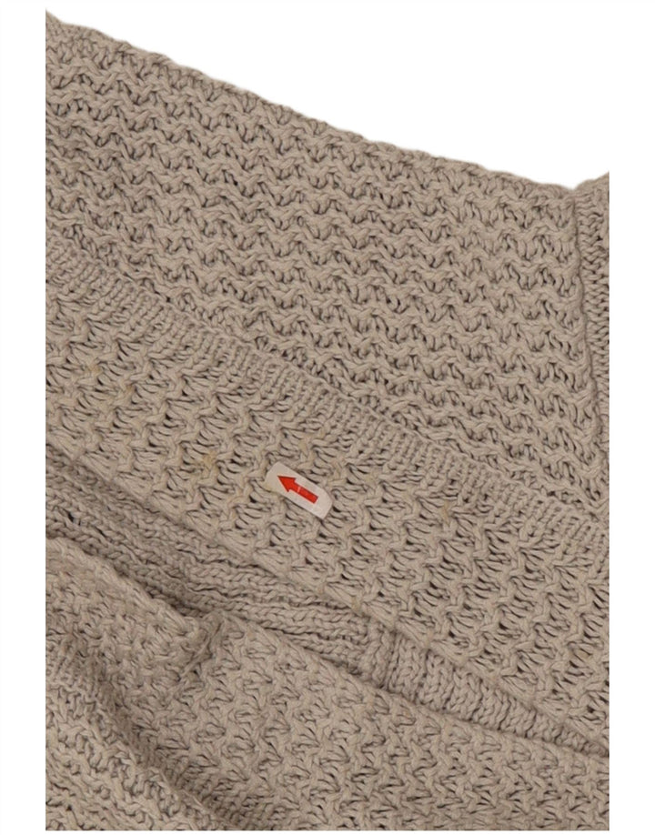Marks & Spencer Damski sweter rozpinany bez rękawów, UK 10, mały, szary